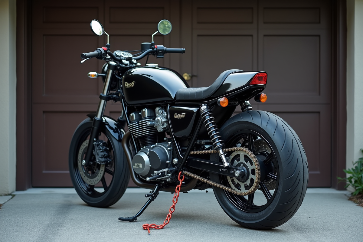 moto stationnement